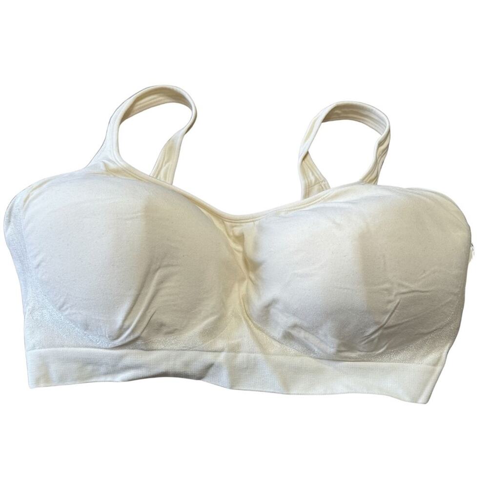Shapermint TRUEKIND Bra 4XL Beige Wirefree Shaper Full Coverage NWT
